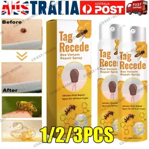 1-3×Tag Recede Bee Venom Treatment Spray Tag Recede Bee Venom Spray for All Skin - Picture 1 of 15