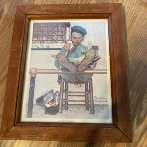 Norman Rockwell 1972 Lithograph by Curtis Publishing & Donald Art Co. No. 7548 - Picture 1 of 4