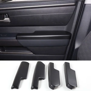 4PCS Matte Black Interior Door Elbow Rest Trim Cover For Toyota Tundra 2022-2023 - Foto 1 di 10