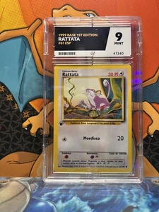 Rattata Basisset 1. Auflage Spanisch NEUWERTIG ACE 9, 61/102 Pokémonkarte - Bild 1 von 2