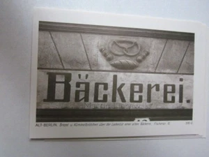 Alt Berliner Ladenschilder Postkarte Bäckerei Martin Borawski Fischerstr. 12 - Picture 1 of 1
