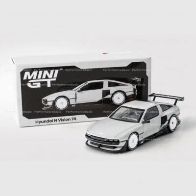 Hyundai N Collection Motors N Vision 74 Diecast Mini Car GT 1:64 Scale Miniature - Image 1 of 4