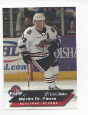 2008-09 Rockford IceHogs (AHL) Martin St. Pierre (Sheffield Steelers)