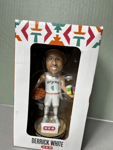 DERRICK WHITE Bobble Head HEB San Antonio Spurs Now Boston Celtics Bobblehead Cover
