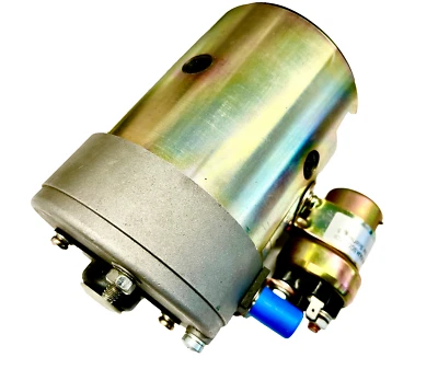 Gleichstrommotor 2,5 kW 24V DC Motor mit Relais EFEL 36561 für Hydraulikaggregat - Bild 1 von 4