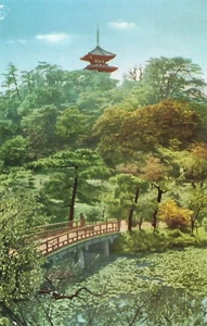 Postcard Japan Three Storied To-Myo-Ji Temple Circa 1971 - Picture 1 of 1