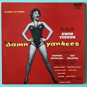 Damn Yankees Lp Vinyl Gwen Verdon RCA Victor original cast recording Broadway - Picture 1 of 4