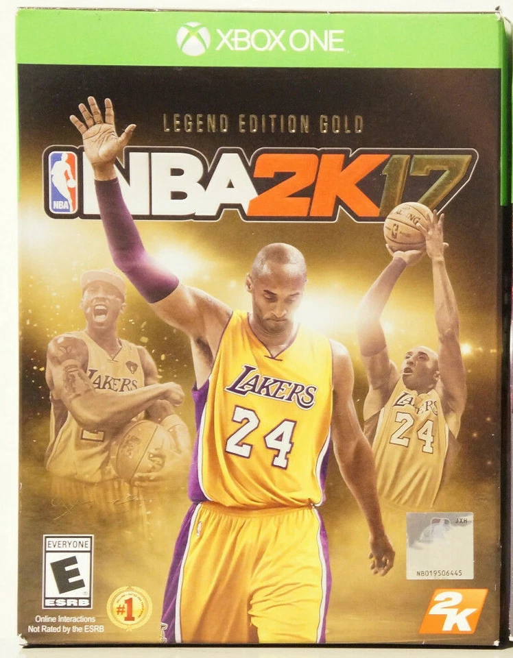 NBA 2K17: Legend Edition Gold (Microsoft Xbox One, 2016)
