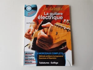 ♪ Partition / Méthode guitare - Je debute la guitare electrique (abimée) ♪ - Foto 1 di 8
