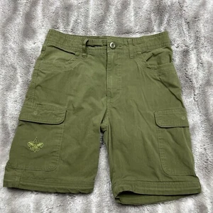 Boy Scouts of America Shorts Youth 12 Green Zip Off Convertible Cargo - Picture 1 of 13
