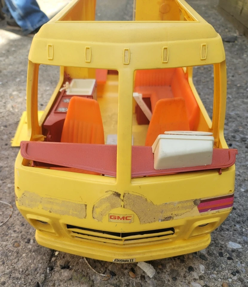 Autocaravana Barbie Star Traveler Eleganza II 1976 vintage, cámper, autocaravana, con caja Foto 1 de 4