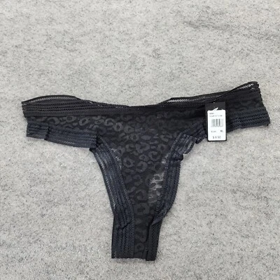 Bragas Fredericks of Hollywood para mujer XL Demi encaje negro Foto 1 de 4