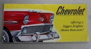 Cartella vendita completa Chevrolet Cars 1956. Vintage originale - Foto 1 di 7