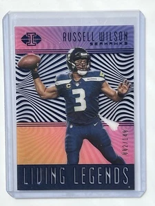 RUSSELL WILSON 2018 PANINI ILLUSIONS #LL-RW LIVING LEGENDS BLUE /149 - Bild 1 von 2