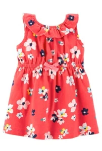 Carter’s Baby Mädchen geblümtes Jerseykleid & Windelhülle Größe - Neugeborenes - Bild 1 von 4