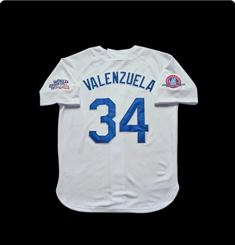 Fernando Valenzuela Jersey LA Dodgers 1981 World Series Throwback FernandoMania Cover