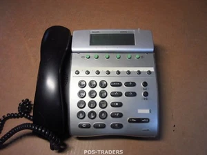 Téléphone Philips ITR-8D-3 TEL IP VoIp Dterm Display téléphone noir téléphone INCL COMBINÉ - Photo 1/2