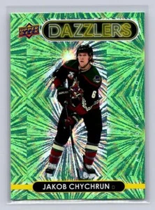 2021-22 Upper Deck S1 #DZ-3 Jakob Chychrun - Dazzlers Green - Utah Hockey Team - Bild 1 von 2