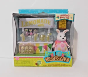 Lil Woodzeez Juego de Soporte de Limonada con Conejo 25 piezas NUEVO - Imagen 1 de 6