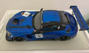 1:18 1/18 Spark Mercedes AMG GT3 2018 Team Black Falcon Blancpain SOME FLAWS - Picture 1 of 24