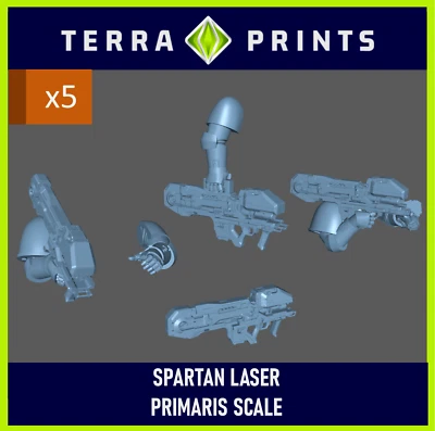 HALO Spartan 激光转换 BIT x5 兼容 SM Marines — 第 1/4 张图片