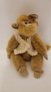 Jointed Monkey Plush Stuffed Animal Collectible MORGAN TY Beanie Babies Mint NWT - Picture 1 of 3