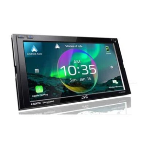 NEW JVC KW-M875BW 6.8" 2DIN Digital Multimedia Receiver CarPlay & Auto 1-YR WRTY - Picture 1 of 1
