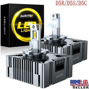 2PCS D5S/D5R LED Headlight Replace HID Xenon Super Bright 6000K Conversion Kit - Picture 1 of 8