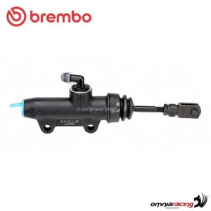 Pompa freno Brembo posteriore 12mm corpo nero interasse 40mm uscita dritta PS12C - Foto 1 di 10