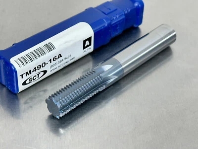 SCT 5/8-16 Carbide Thread Mill AlTiN+ 6 Flute TM490-16A - Image 1 of 3