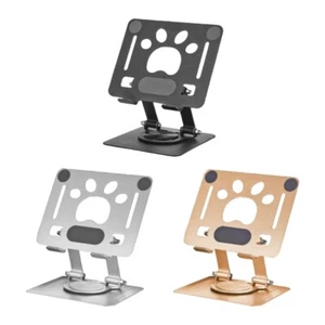 Adjustable Laptop Stand for Desk Metal Foldable Laptop Risers Portable Laptop - Afbeelding 1 van 19