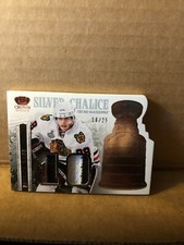 2013-14 Crown Royale Silver Chalice Materials Prime Patrick Kane #SIPK 16/25