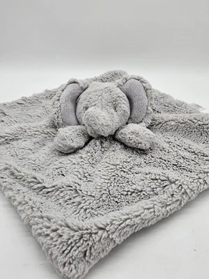 Koala Baby Gray Elephant Lovey Plush Security Blanket Fleece 15x15  - Image 1 of 4