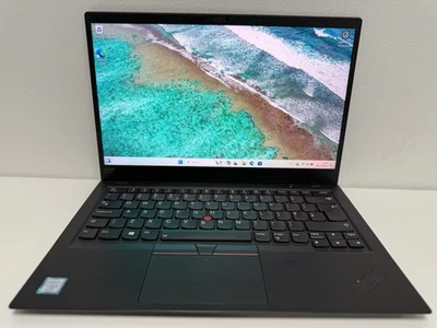 Lenovo X1 Carbon Gen 6 i7 8650U 16GB RAM 512GB SSD 14" QHD Display 4-Core Laptop - Image 1 of 4