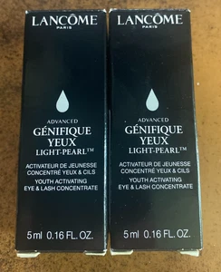 2 LANCOME Genifique Yeux Light Pearl Eye Lash Concentrate 0.16oz/5mL Travel Mini - Picture 1 of 1
