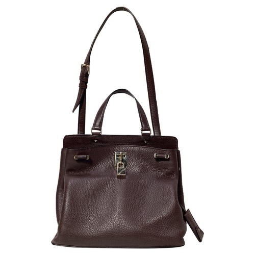 Borsa Valentino Medium Joylock Manico Superiore In Pelle Donna Borgogna M