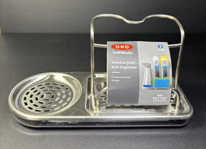 OXO Softworks Stainless Steel Sink Organizer - Picture 1 of 12