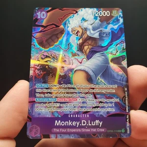 Monkey.D.Luffy 119 (English Version 2nd Anniversary Set) OP05-119 LINES ON FRONT - Picture 1 of 6