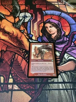 Dragon Speaker Shaman Foil Scourge NM  - Image 1 of 4