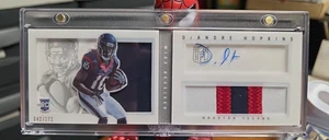 2013 Playbook RPA Booklet Silver /271 DeAndre Hopkins Rookie Patch Auto RC RARE - Picture 1 of 2