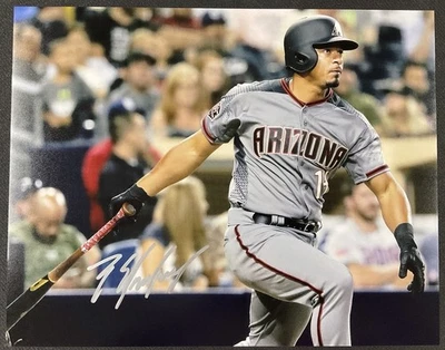 EDUARDO ESCOBAR Signed Autographed 11x14 Arizona Diamondbacks Photo Auto - Image 1 of 2