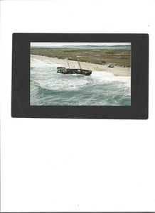 MASSACHUSETT PC "Wreck of Glen and Maria, Cape Cod"  UNUSED  Clean     Sailboat - Picture 1 of 2