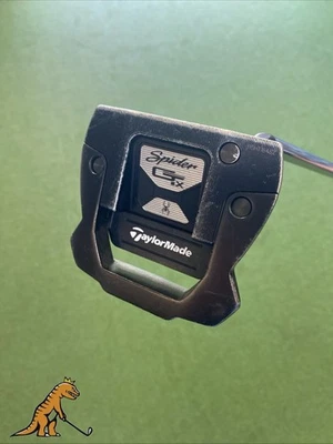 Used RH TaylorMade Spider GTx Black 35” Mallet Putter GTX - Image 1 of 4