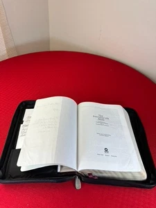 Everyday Life Bible & Travel Case Notes & Commentary Joyce Meyer Church Baptism - Imagen 1 de 12