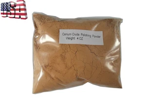 Polvo de óxido de cerio para pulido de vidrio 4 u 8 OZ, compuesto óptico de alto grado - Imagen 1 de 6