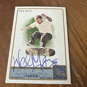 Autógrafo firmado por Wee Man Topps Allen & Ginter 2011 - Imagen 1 de 2