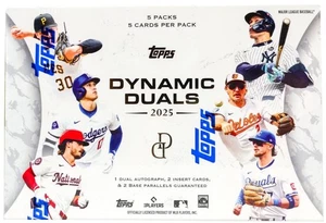 2025 Topps Dynamic Duals Baseball Hobby Box - Picture 1 of 1