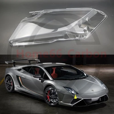 ✨Right Headlight Clear Lens Shell + Seal Glue For Lamborghini Gallardo 2008-12 - Image 1 of 4