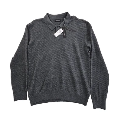 Suéter Tahari Mezcla de Lana Para Hombre Gris Medio Manga Larga Pullover Nuevo con Etiquetas Precio de venta sugerido por el fabricante $70 Foto 1 de 4