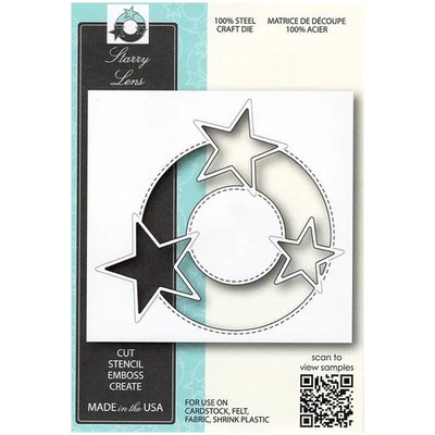 MEMORY BOX Stanzformen Set Stanzschablone Scrapbooking Die Cut, Starry Lens Ster - Bild 1 von 3